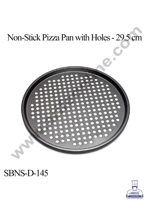 PERFORATED PIZZA PAN 29.5 CM SBNS-D-145 (MOQ 12 PCS) (UE)