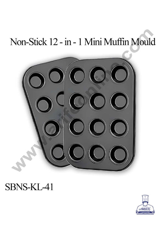 NONSTICK 12IN1 MINI MUFFIN SBNS-KL-41 (MOQ 12 PCS) (ME)