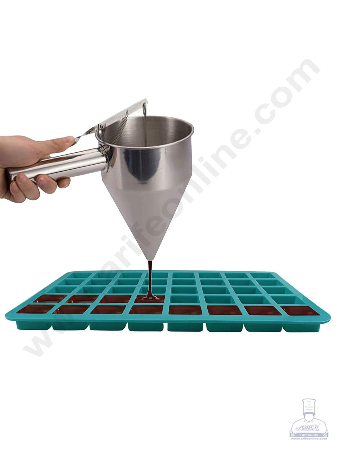 Cake Decor 40 Cavity Square Silicon Ice Cube Mould (SBSM-823)