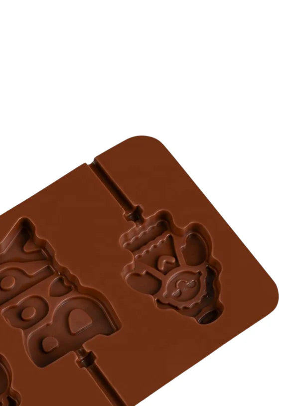5-Cavity Angel Baby Lollipop Silicone Chocolate Mould | Non-Stick Mold for Baking & Crafting | 1 Piece Pack | (SB-3160) (MOQ 12 PCS)