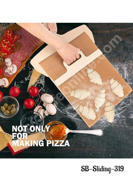 Sliding Pizza Cake Sliding Scrapper, That Transfers Pizza Perfectly | Pizza Board| Pizza Transfer Slider Pizza  (MOQ 12 PCS)