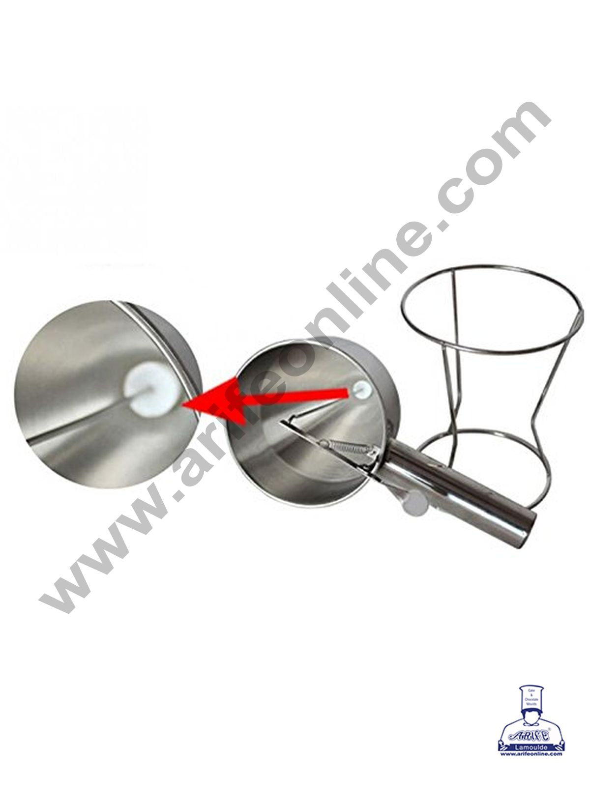 Cake Decor Stainless Steel Confectionery Dropper for Chocolate/Fondant/Sauce Filling