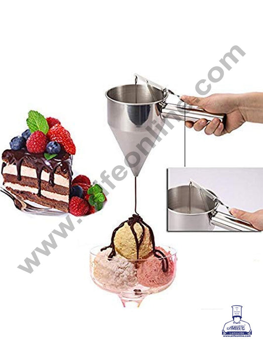 Cake Decor Stainless Steel Confectionery Dropper for Chocolate/Fondant/Sauce Filling