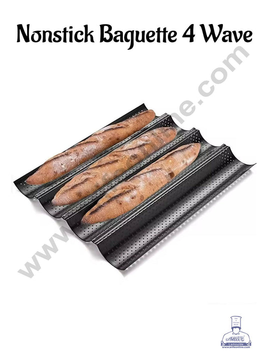 NON STICK BAGUETTE TRAY 38X33 CM SBNS - 138  (MOQ 12 PCS) (AUD)