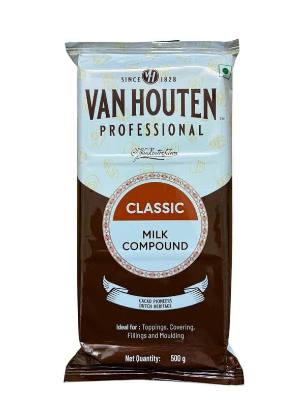 Van Houten Classic Milk Compound Slab- 500 gm (Previously known as a Van Leer Milk Compound)