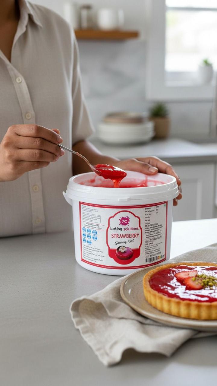 7C Strawberry Glaze (2.5KG)  (MOQ 8 PCS) (RED)