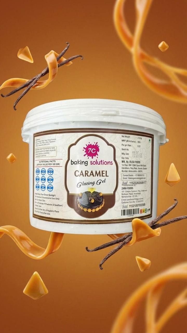 7C Caramel Glaze (2.5KG)  (MOQ 8 PCS) (RED)
