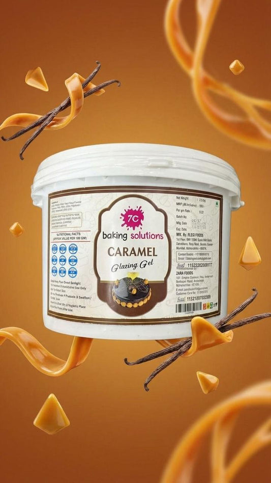 7C Caramel Glaze (2.5KG)  (MOQ 8 PCS) (RED)