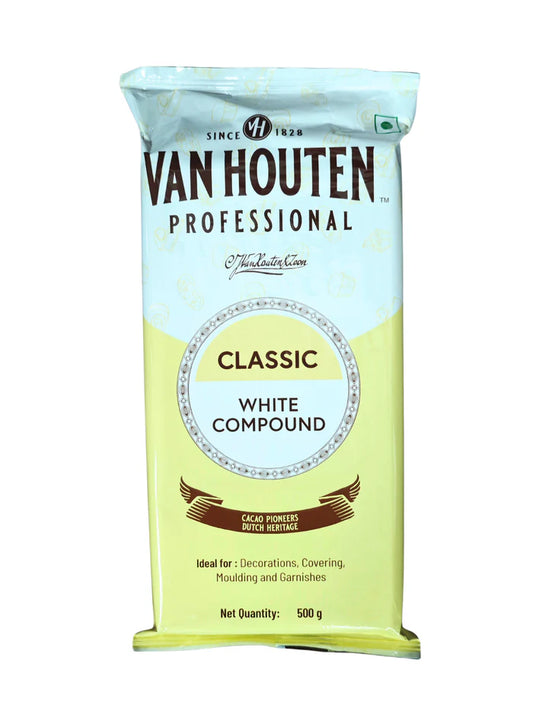 Van Houten Classic White Compound Slab- 500 gm (Previously known as a Van Leer White Compound)