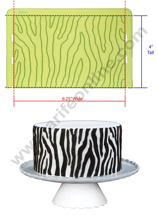 Zebra Wooden PAttern Onlays Mould