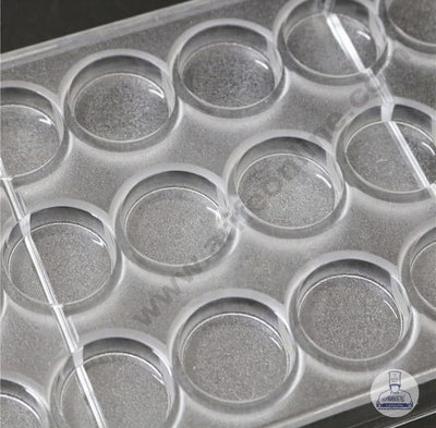 24 Cavity 6g/pieces Professional Oblate Shape for Candy Bonbons Polycarbonate Chocolate Mold │SB-2123│ (MOQ 12 PCS) (RRD)