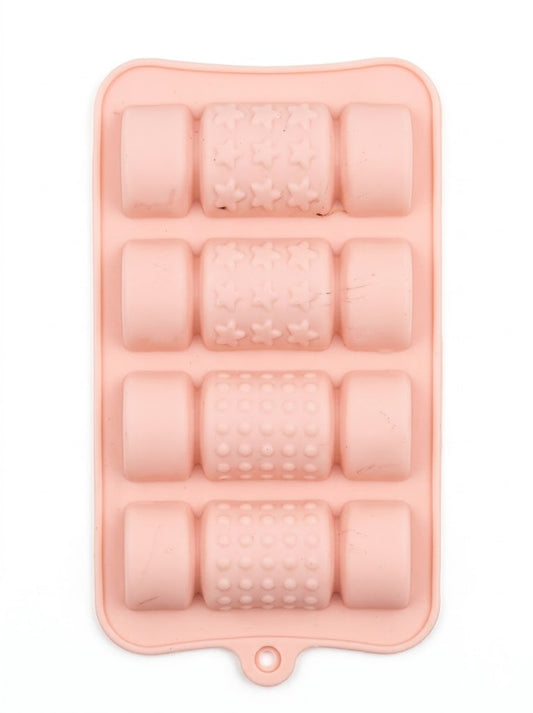 8 Cavity Food-grade Silicone Mould Designed For Making Popsicles, Cakesicles, Or Chocolate Bars (MOQ 12 PCS) (RU)