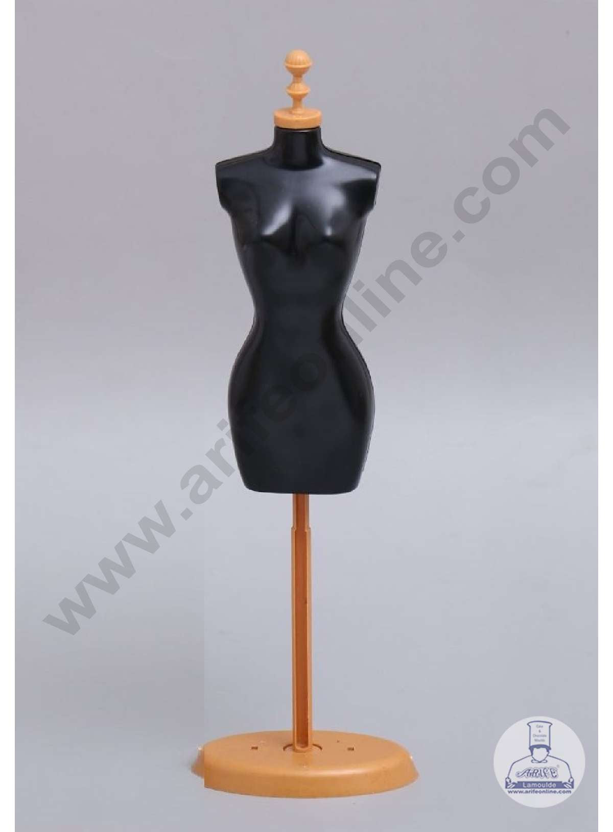 1 PCS BLACK / WHITE WEDDING DRESS MANEQUIN SBTCJ-019-B (MOQ 12 PCS) (FD)