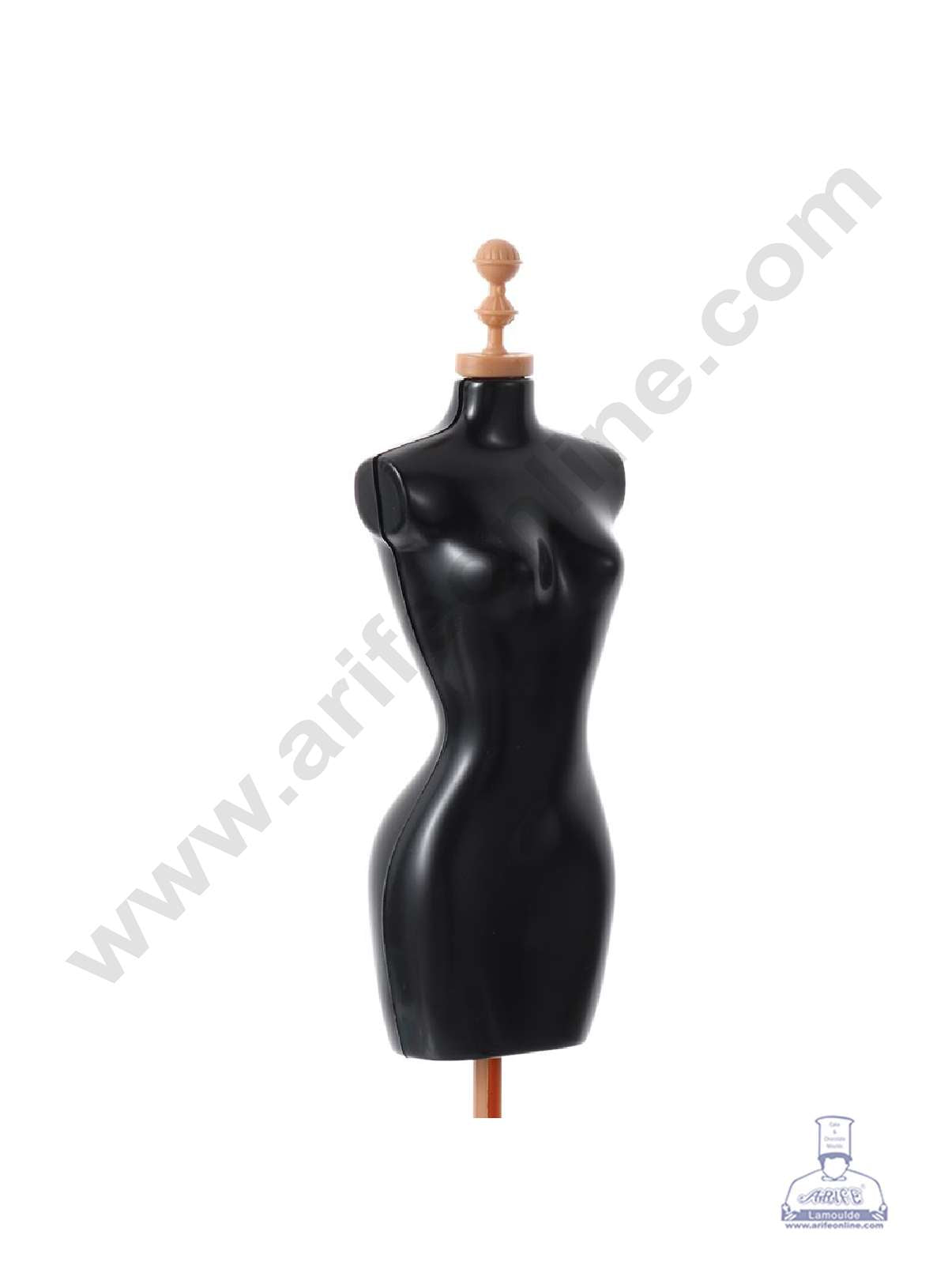 1 PCS BLACK / WHITE WEDDING DRESS MANEQUIN SBTCJ-019-B (MOQ 12 PCS) (FD)