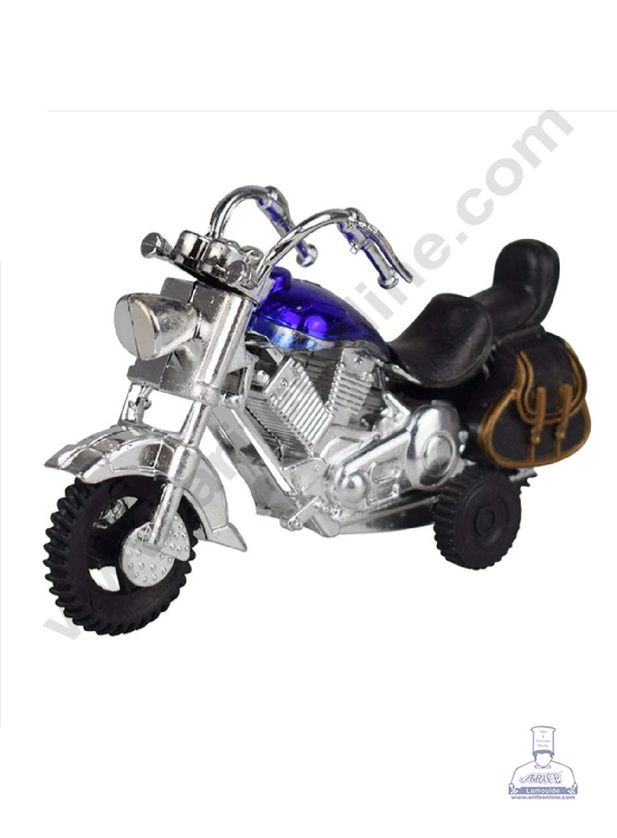 1 Piece Bullet Bike MotorCycle Toy Cake Topper (SB-T-SF202-BluePruple) (MOQ 12 PCS) (FD)