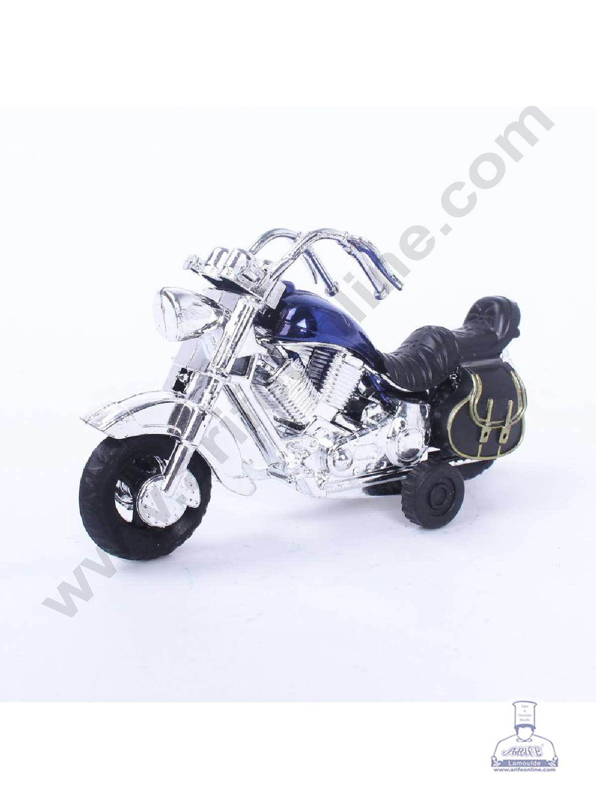 1 Piece Bullet Bike MotorCycle Toy Cake Topper (SB-T-SF202-BluePruple) (MOQ 12 PCS) (FD)