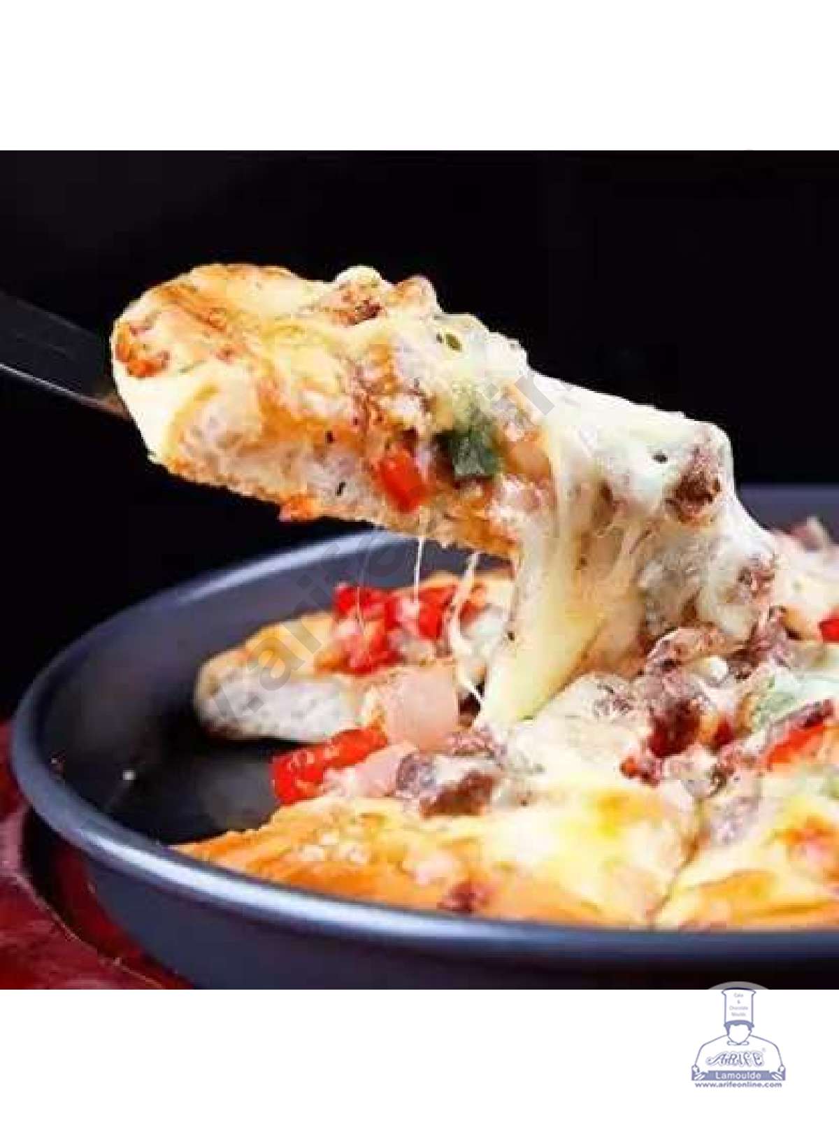 Non Stick Pizza Pan 16cm x 3cm (MOQ 12 PCS) (OD)