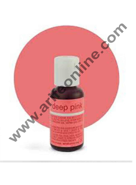 Chefmaster Liqua-Gel Deep Pink .70 oz Food Color (20g)