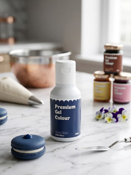 7C Edible Premium Gel Color Food Colouring for Icing, Cakes Decor, Baking, Fondant Colours - Navy Blue  (MOQ 12 PCS)   (RA.24)