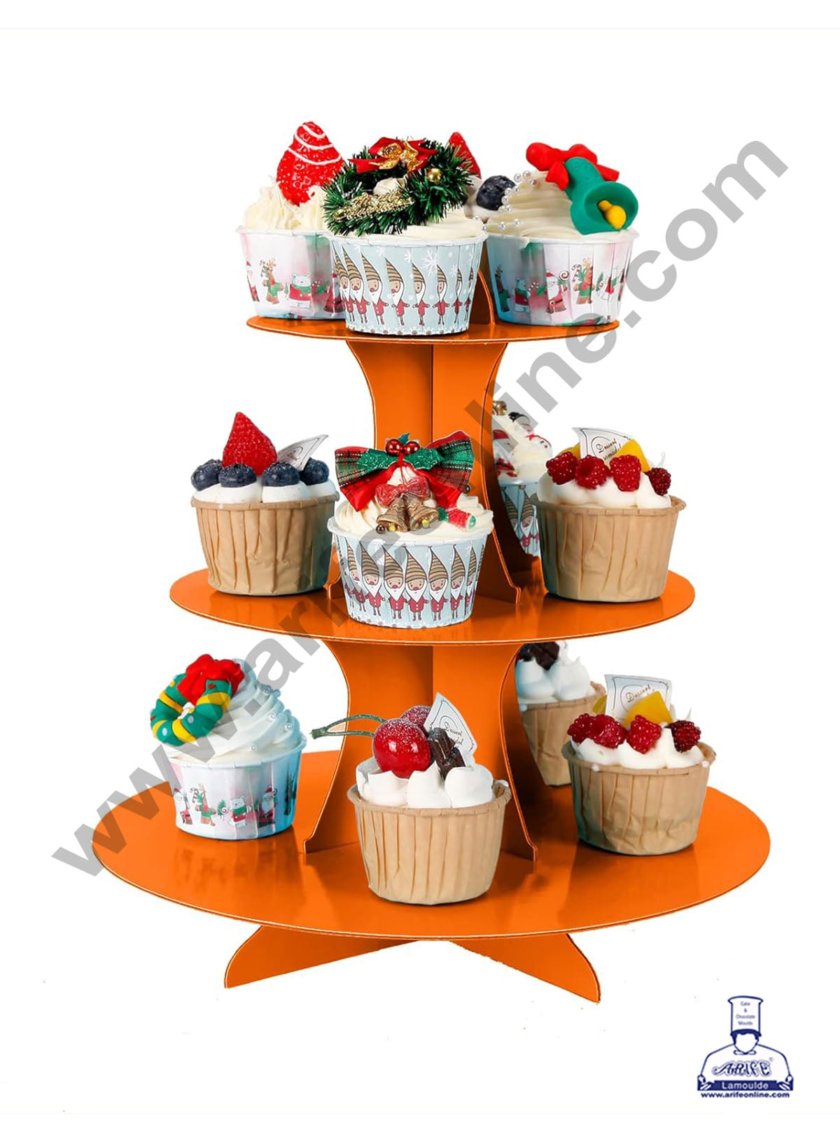 Cake Decor™ 3 Tier Plane Cardboard Cupcake Stand Holder