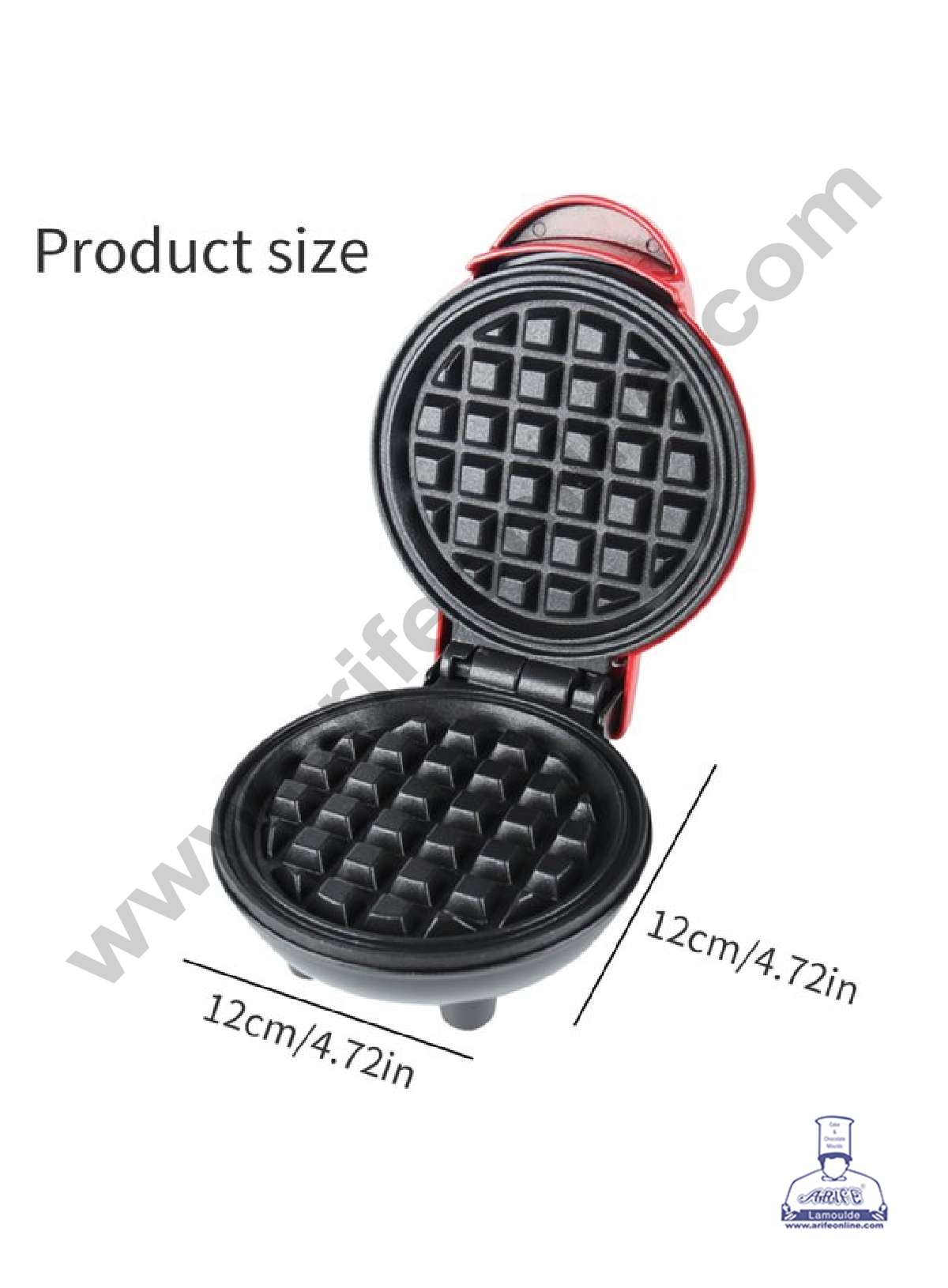 Mini Waffle Maker | Non-Stick Waffle Iron (MOQ 10 PCS)