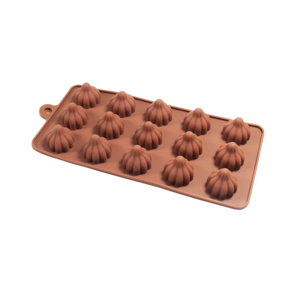 Modak Shape 15 Cavity Chocolate Mould, Ganesh Chaturti Festivals  (MOQ 12 PCS)
