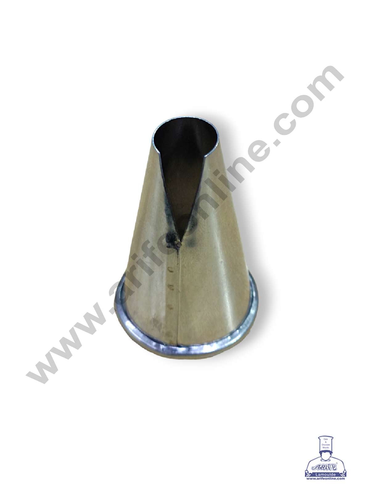 Large Noor Nozzle - No. 580 Large "V" Cut/Saint Honore Piping Nozzle (MOQ 50 PCS)