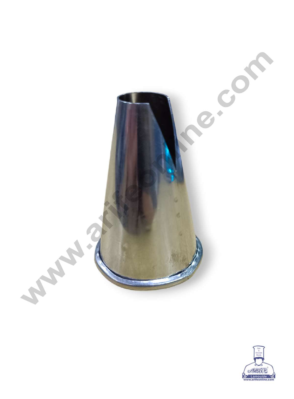 Large Noor Nozzle - No. 580 Large "V" Cut/Saint Honore Piping Nozzle (MOQ 50 PCS)