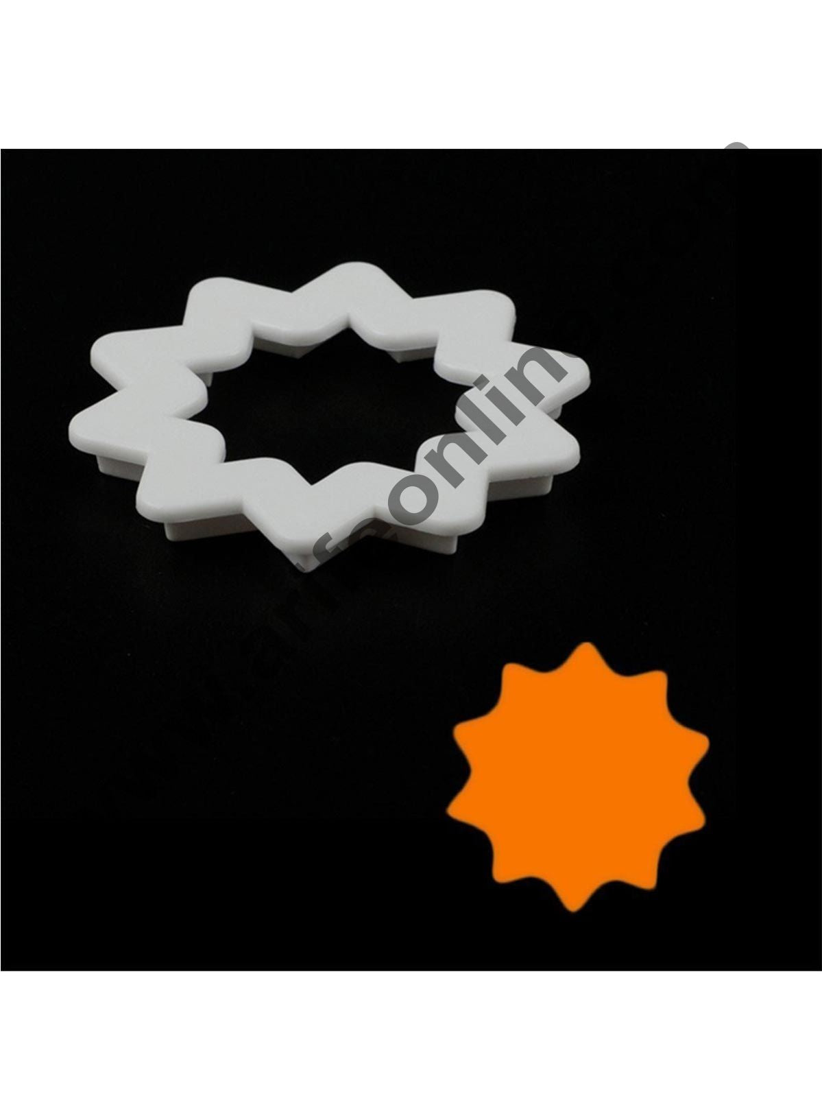 Cake Decor 5Pcs Plastic Fluffy Fondant Cloud Cutter, Gum Paste Cutter,Cookie Cake Mold Fondant Cutter, Sugar Craft, Fondant Decorating Tools (Grass/sun/cloud )