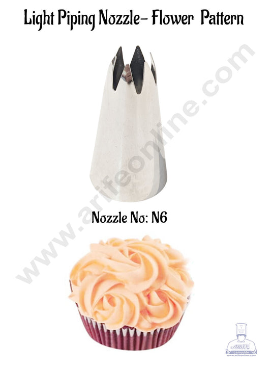 Light Piping Nozzle No. N6- Rose Pattern (MOQ 50 PCS)