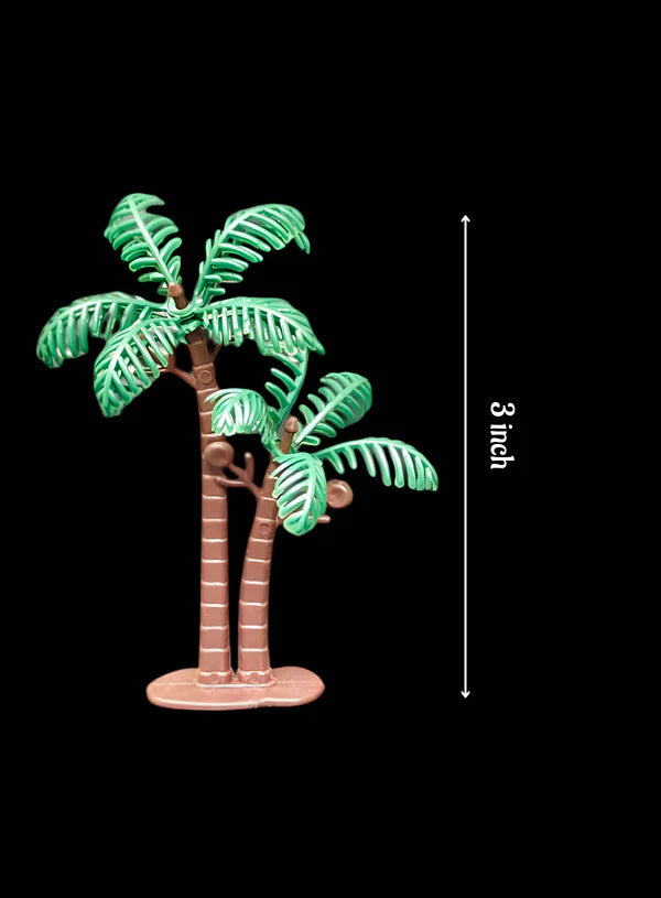 1 Piece Mini Artificial Palm Tree Cake Topper (SBTO-Palm) (MOQ 12 PCS) (E)