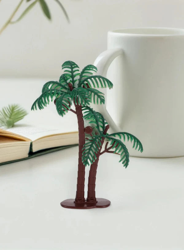1 Piece Mini Artificial Palm Tree Cake Topper (SBTO-Palm) (MOQ 12 PCS) (E)