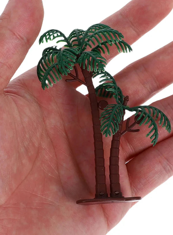 1 Piece Mini Artificial Palm Tree Cake Topper (SBTO-Palm) (MOQ 12 PCS) (E)