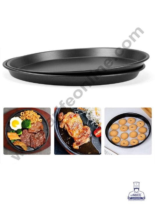 NONSTICK PIZZA PAN 20 X 3cm SBNS-KL-242-20 (MOQ 12 PCS) (OD)
