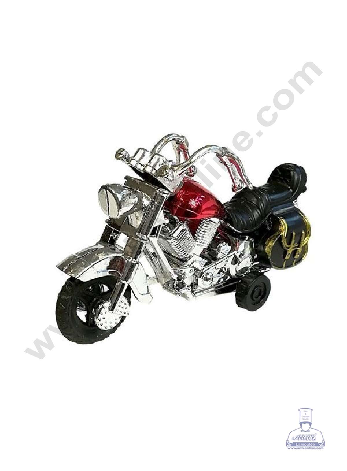 1 Piece Bullet Bike MotorCycle Toy Cake Topper (SB-T-SF202-RedOrange) (MOQ 12 PCS) (FD)