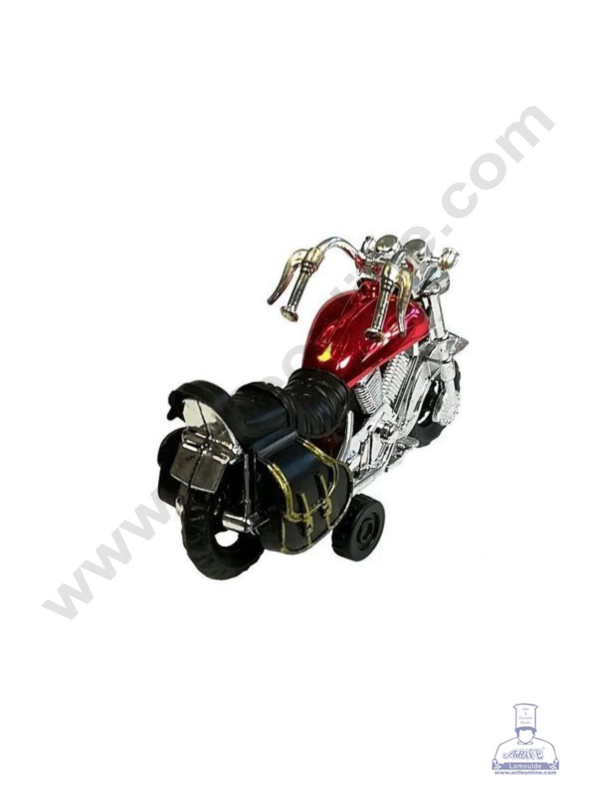 1 Piece Bullet Bike MotorCycle Toy Cake Topper (SB-T-SF202-RedOrange) (MOQ 12 PCS) (FD)
