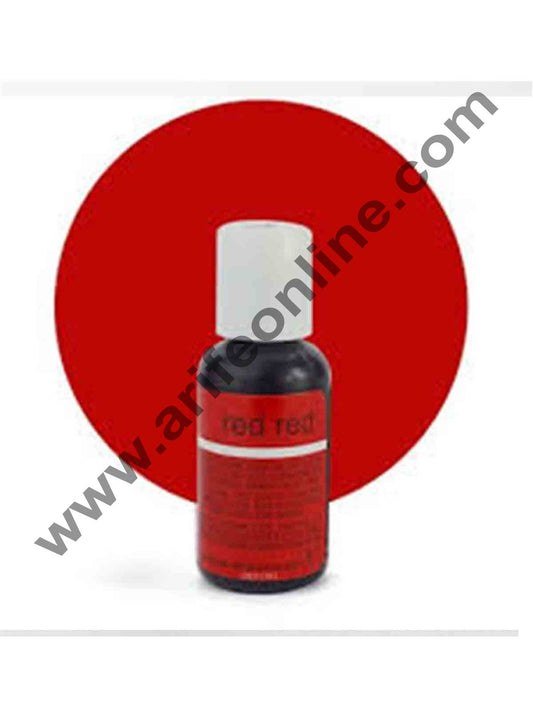 Chefmaster Liqua-Gel Red Red .70 oz Food Color (20g)
