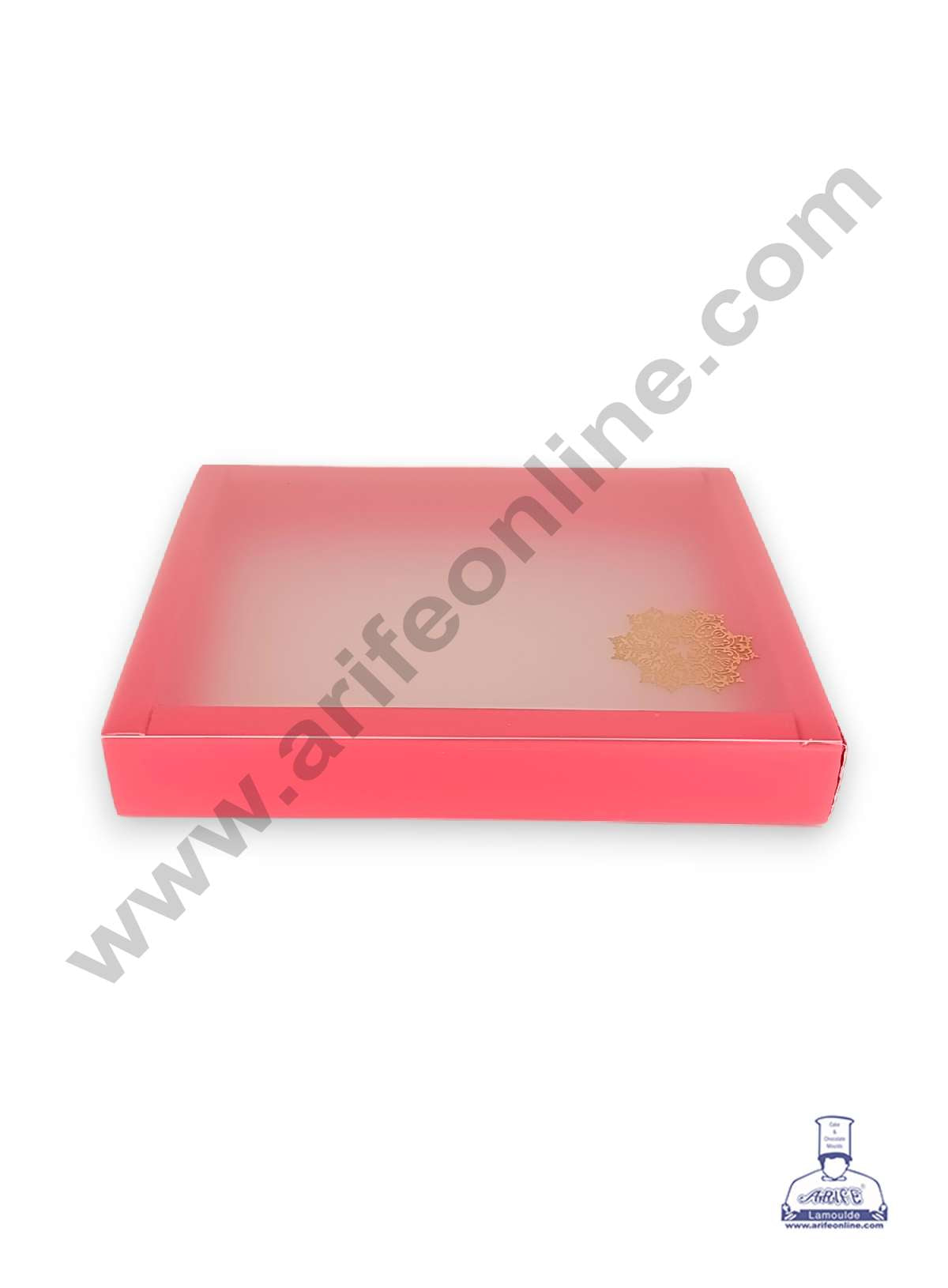 12 Cavity Chocolate Box with Sliding Cover & Cavity ( 10 Piece Pack ) - Red (MOQ 12 PACK) (RUD)