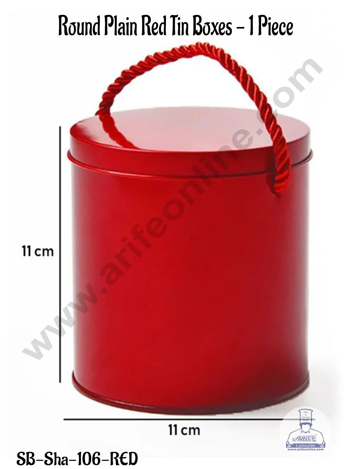 Round plain Tin Boxes -  Gift Box  Chocolate Box Jewellery Box (ME)