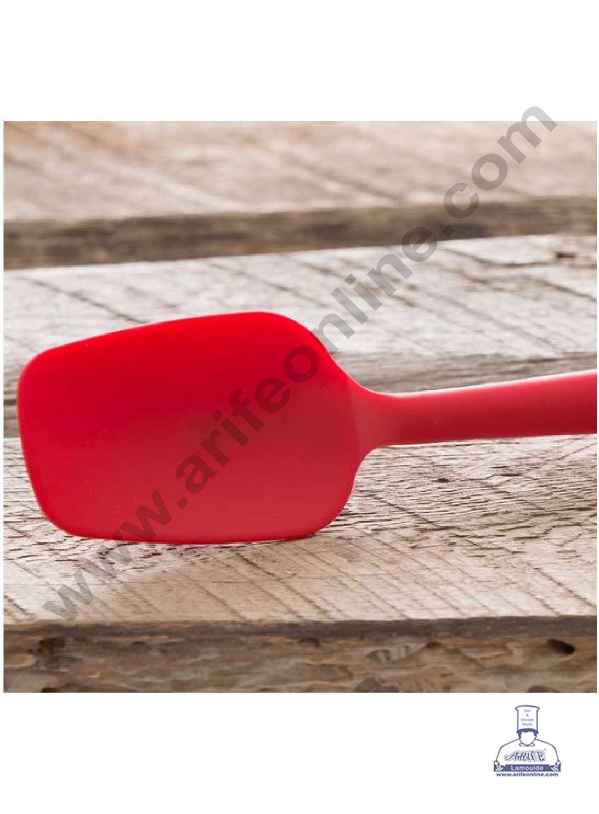1 Piece Silicone Round Handle Medium Spatula | Baking Tool | Cream Cake Kitchen Cooking Tool (SBSL-107) (MOQ 12 PCS) (IE)
