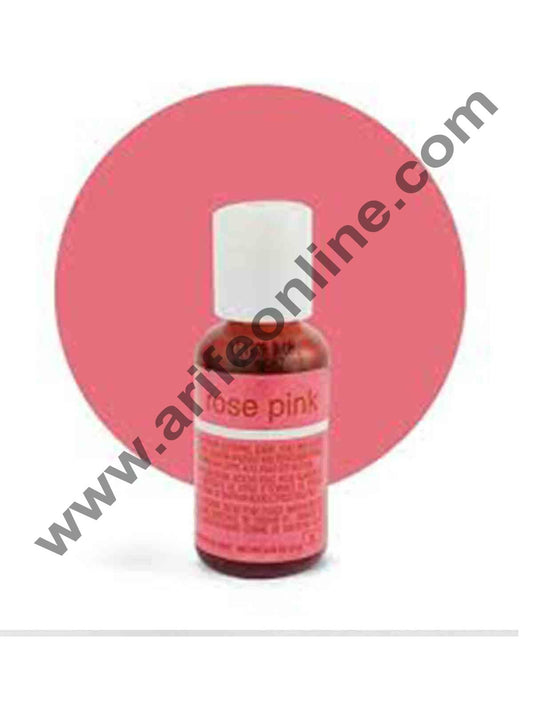 Chefmaster Liqua-Gel Rose Pink .70 oz Food Color (20g)