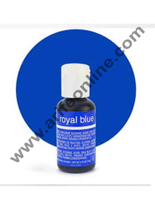 Chefmaster Liqua-Gel Royal Blue .70 oz Food Color (20g)