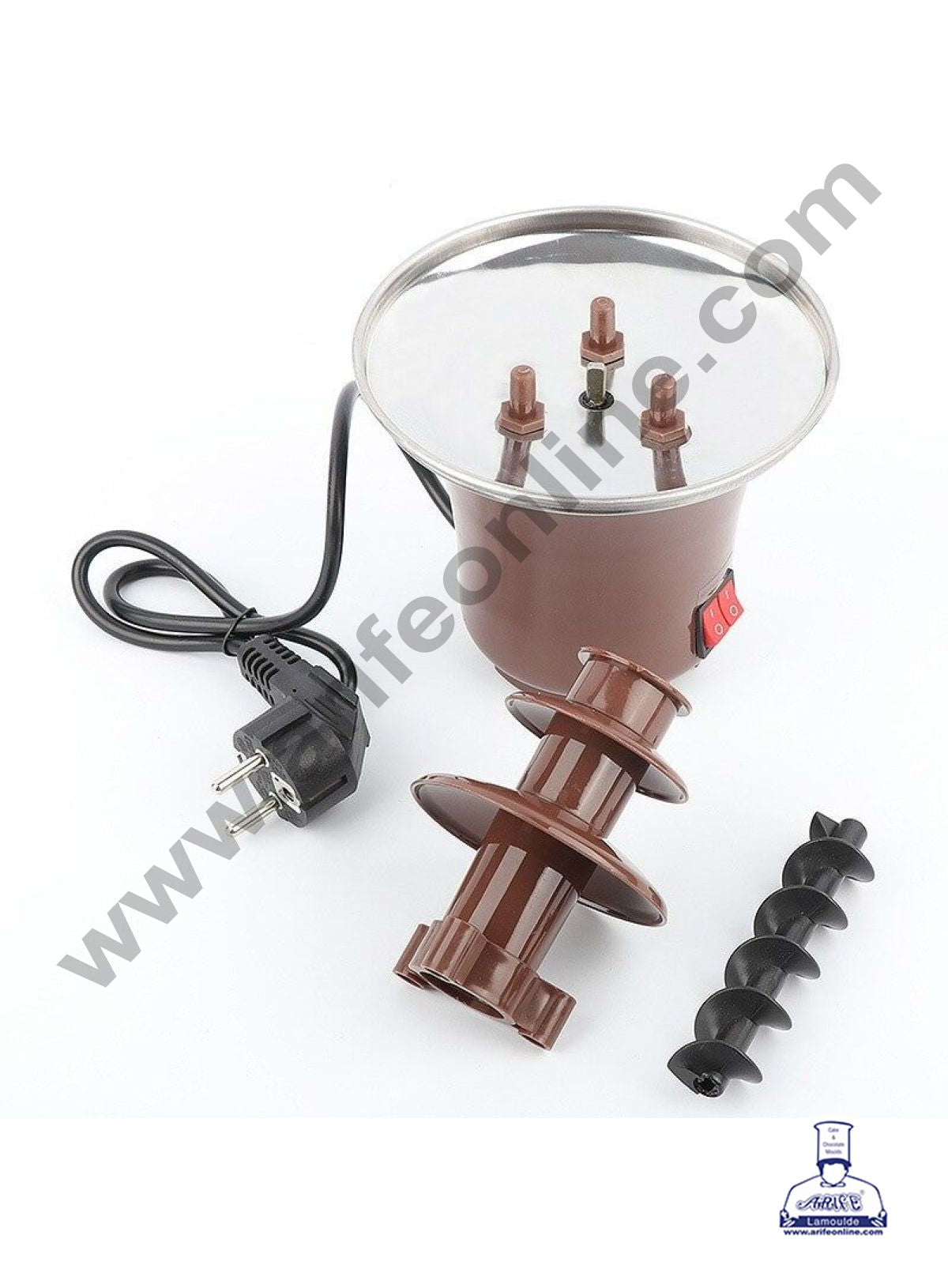 Mini 3 Tier Chocolate Fountain - Stainless Steel Machine - Fountain for Parties (MOQ 6 PCS)
