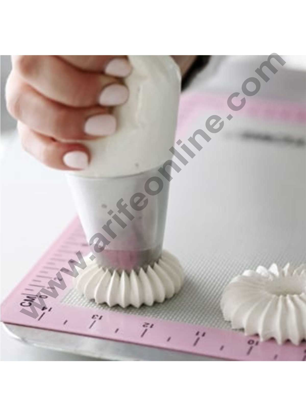Cake Decor 2 Pcs Set Extra Large Sultan Premium Piping Nozzle for Sultane Style,No:R001,R002