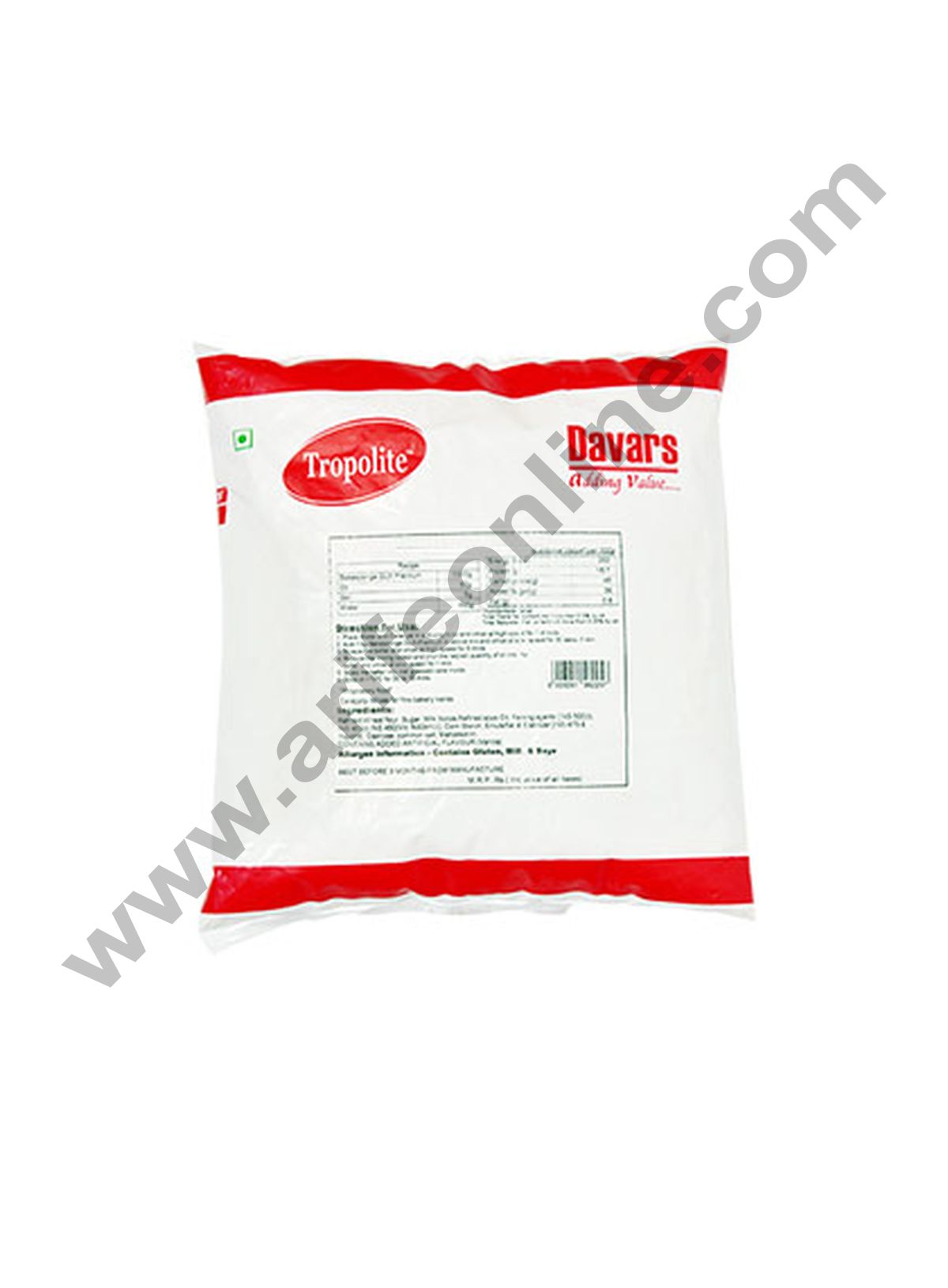 Tropilite Premix For Egg Free Chocolate Sponge Mix All Time- CH (1kg)