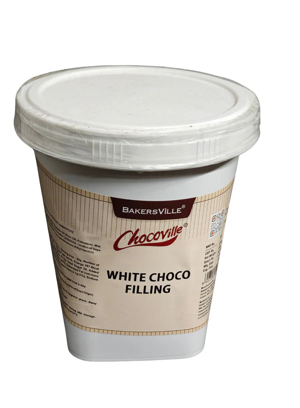 Chocoville White Choco Filling (1kg) - Dessert decorating and topping - (SB-BV-WC-1) (MOQ 12 PCS)