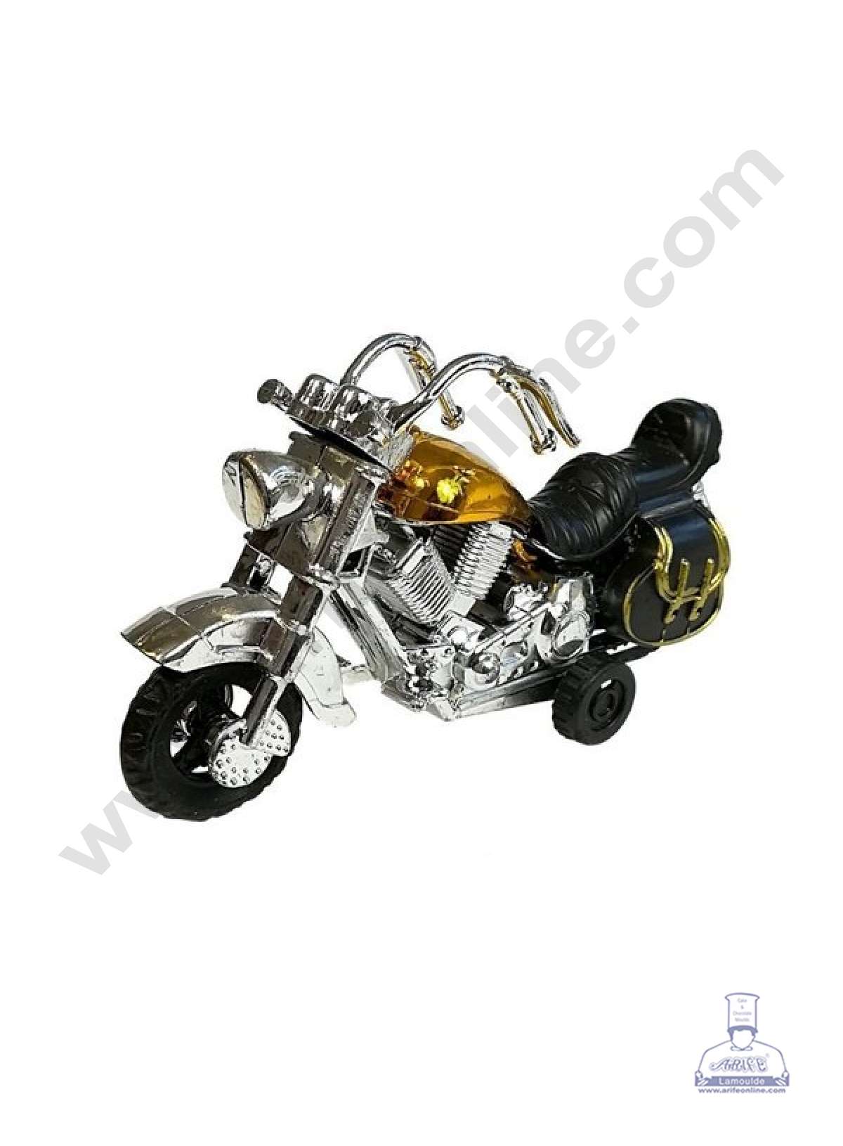 1 Piece Bullet Bike MotorCycle Toy Cake Topper (SB-T-SF202-Yellow) (FD)