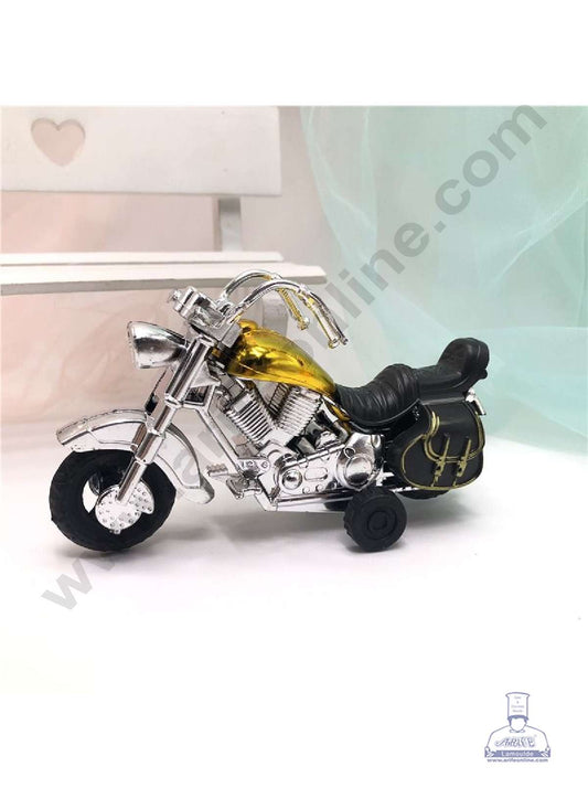 1 Piece Bullet Bike MotorCycle Toy Cake Topper (SB-T-SF202-Yellow) (FD)